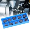 10Pcs Threading Inserts CNC Lathe Indexable Carbide Blade Turning Tool