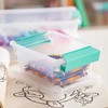 Sterilite Mini Clip Box, Stackable Small Storage Bin with Latching