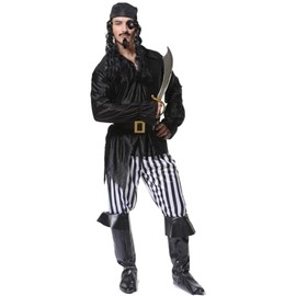 KalcyKizz Adult Mens Cool Pirate Costumes