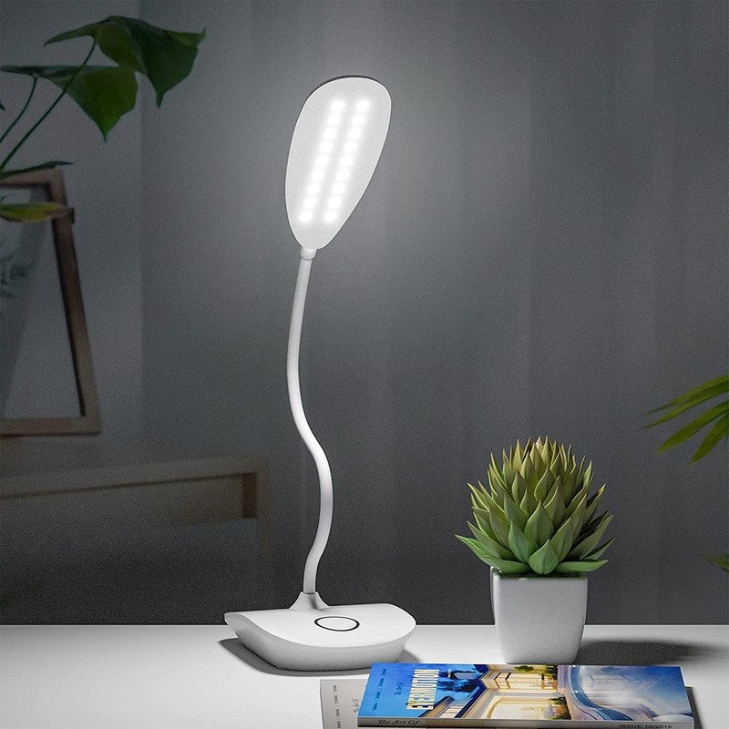 DEEPLITE LED Desk Lamp Battery Operated Lights Cordless Rechargeable Lamp,