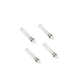 Pack of 4 UV Lamp 5 W 7 W 9 W 11 W 13 W Replacement Lamp for UV Replacement Lamps PLS for UVC Pond Filter and Clarifier (13)