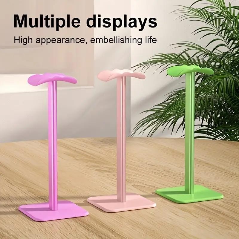 Desktop Metal Headphone Holder, 1 Count Multifunctional Mobile Phone Desktop