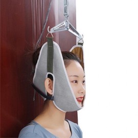 Neck traction machine, home neck brace, cervical neck brace, neck traction, wooden beam, neck stretcher neck exercise equipment