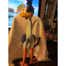Ace 1997 WB New Old Stock NOS 12" Looney Tunes Road Runner Plush by Ace
