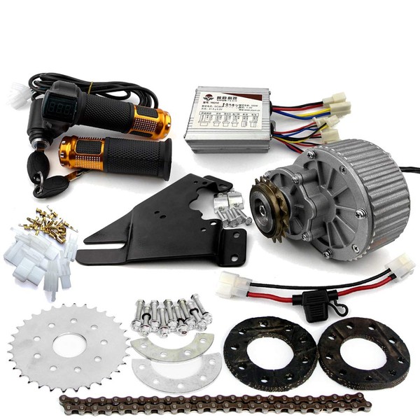 L-faster 450W Newest Electric Bike Left Drive Conversion Kit Can