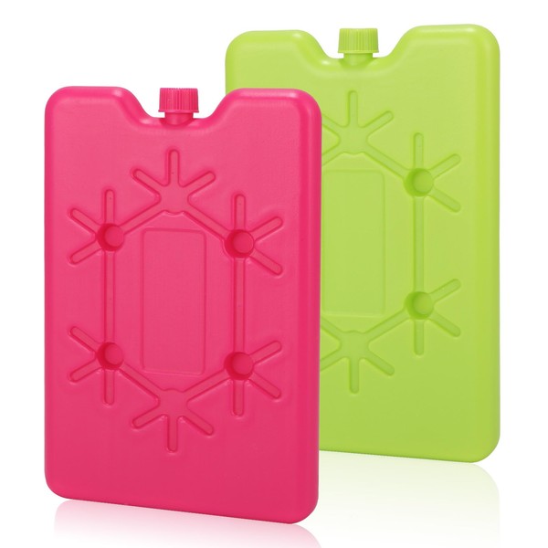 DIELOVEHUA Pack of 4 200 ml Ice Packs for Cool