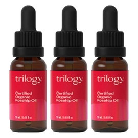 Trilogy Organic Rosehip Oil, 20ml, 3 pieces / 트릴로지 오가닉 로즈힙 오일, 20ml, 3개