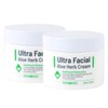 (2ea) Foodaholic Ultra Facial Aloe Herb Cream 100ml/Moisture Cream, Hypoallergenic,