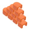ABOOFAN 10Pcs Plastic Hanger Shoulder Tip Protectors Versatile End Caps