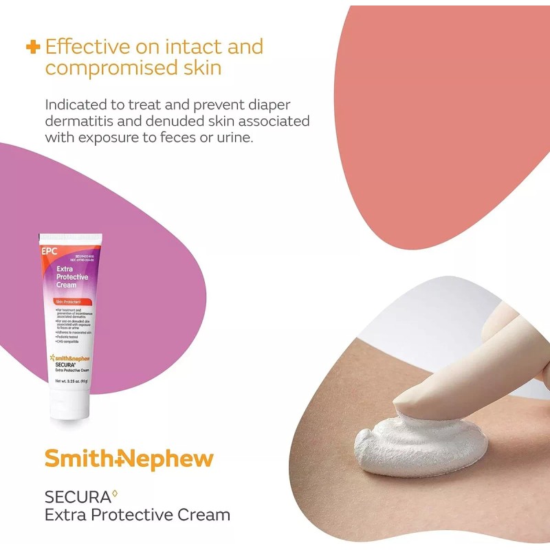 Smith+Nephew Smith & Nephew Secura Extra Protective Cream (epc) Tube,