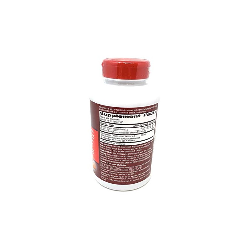TruNature Cinnamon Concentrate CinSulin 200 capsules