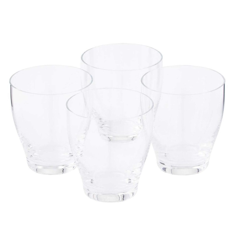 Nambe Vie Double Old Fashioned Glasses (Set of 4)