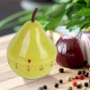 Cartoon Kitchen Timer, Pear Shape, Manual Mechanical Timer, Kitchen Timer,