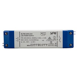 Self Electronics SLT60-24VLG-E 24.0 V/DC/0-2.5 A 60 W IP20