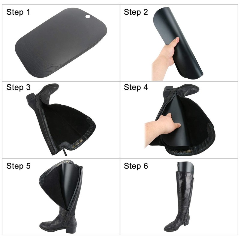 Homend 5 Pairs (10 Sheets) Boot Shaper Form Inserts Boots