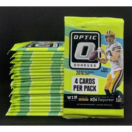 (1) Retail Pack 2016 Panini Donruss Optic Football- Jared Goff / Henry Prizm RC?