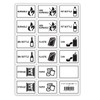 Basic Standard Waste Bin Separating Seal for Cardboard Trash Can