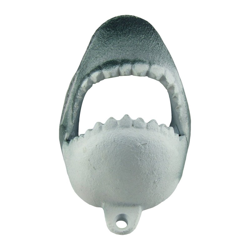 Treasure Gurus Cast Iron Shark Head Beer Cap Soda/Pop Top