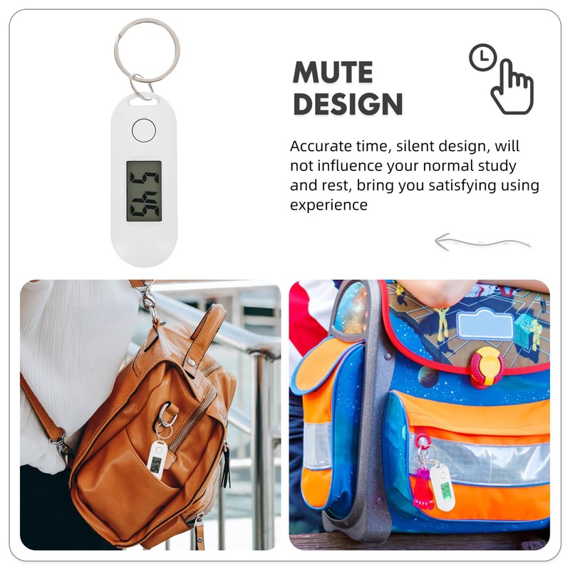 iplusmile Keychain Watch - Multifunctional Electronic Pocket Watch - Digital