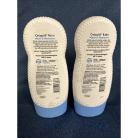 Cetaphil Baby Wash & Shampoo  Calendula 7.8 fl oz Lot Pack Gift Aloe Vera 2 Pack