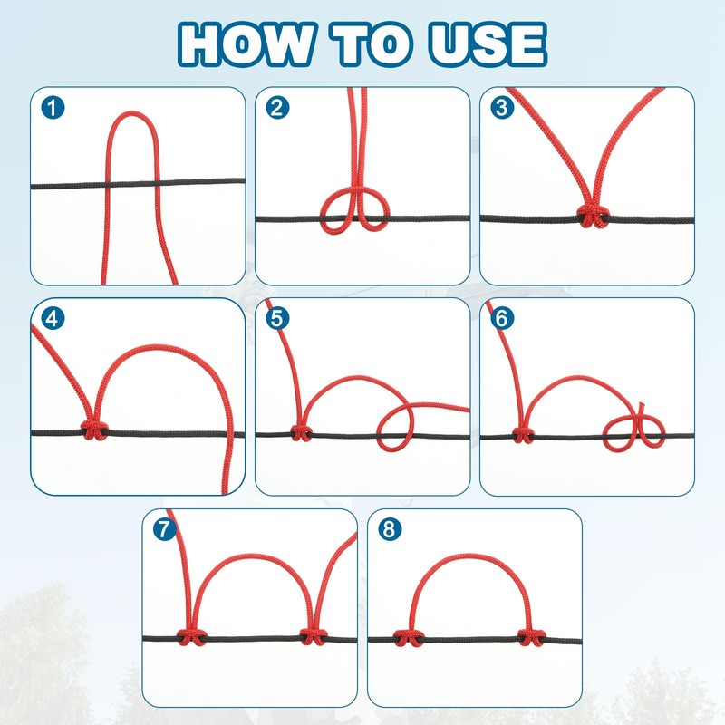 PATIKIL Archery D Loop Rope 1 Metre, Bow Tendon Cam