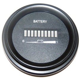 PRO24RC 24 Volt Battery Indicator, Meter, Gauge - Golf Cart, Forklift