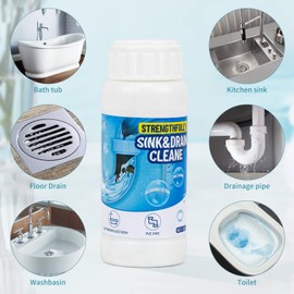 Wild Tornado Sink and Drain Cleaner,The Pipe Dredge Quick Unclog For Kitchen Toilet Sink Drain Quick Cleaning Tool.（5pcs）