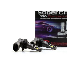 DDM Tuning Saber CPX 30W Fog Light Bulbs,8000LM/PR,Replacement for Cars, Play and Plug,White (H10)