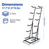 6 Tiers RC Airplanes Storage Rack Metal Model Aircraft Stand