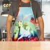 Funny Guy Mugs Pizza Kitchen Apron with Pockets - Adjustable
