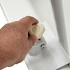 Carex White Bathtub Rail - Grab Bars for Bathroom, Bathtubs
