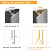 Furniware 6 Pieces Cabinet Hinges with Soft Close Cabinet Hinge