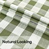 Yofori Gingham Tablecloth, Heavy Duty Cotton Blend Table Cloth for