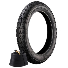 14 x 2.50 Bike Tire Inner Tube,14 Inch Electric Bike Replacement Tire with Angled Valve Stem Inner Tube Compatible with Electric Scooters, E-Bike Tire Tube and More