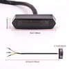 YnGia Motorcycle Rear Light Mini Led Motorbike Brake Light 12V