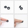 200 Pieces Hinged Screw Cover Caps, Fold Screw Snap Covers