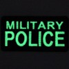 Military Police Glow-in-the-Dark Embroidered Velcro Patch