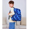 ADGBPE School Bag Boys Backpack Kids Lightning Large Teenage Durable