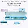 USB Charging UV LED Toothbrush Cleaning Box Ultraviolet Toothbrush Cleaner