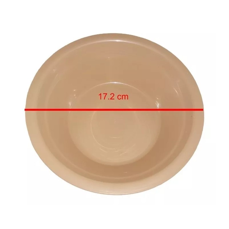 Boris 50 Platos Para Pozoleros Chicos Redondos Plástico 642ml