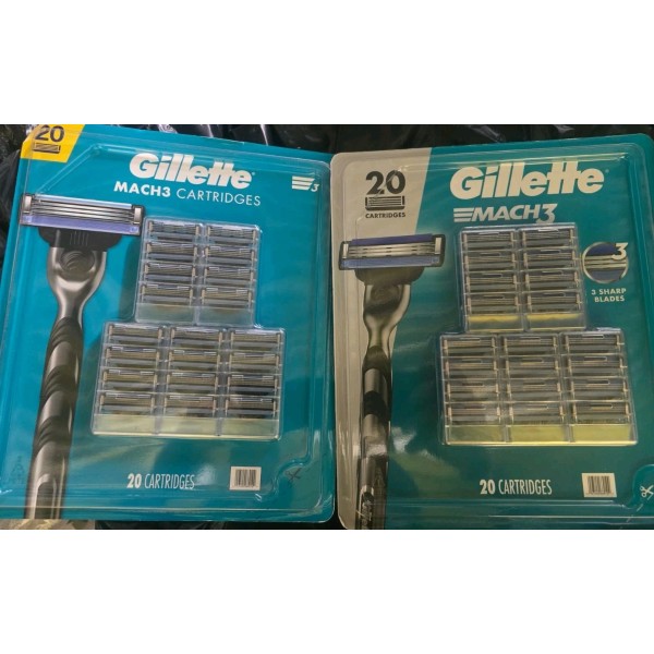 Gillette Mach3 Razor Blade Refill Cartridges - 20 Count 2
