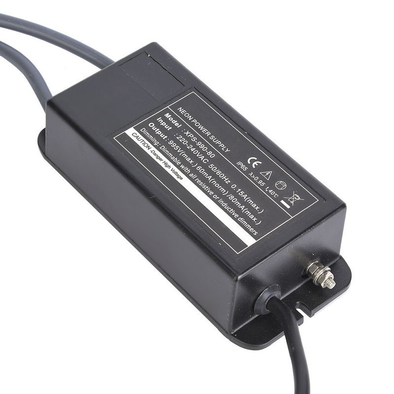 XPS-990-80 Neon Light Electronic Transformer Neon Sign Power Supply 0.9KV