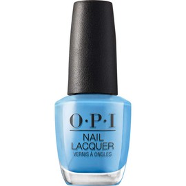 OPI OPI Nail Lacquer No Room for the Blues | Opaque Bright Blue Crme Chip Resistant Nail Polish | Vegan, Fast Drying, Streak Free