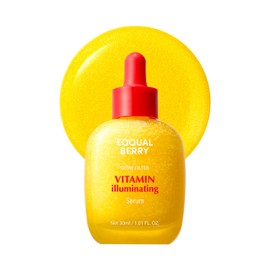 EQQUALBERRY Vitamin Illuminating Serum | Niacinamide 4% & TXA | Brightening Vitamin C Serum for Face Glow with Hyaluronic Acid | Dark Spot & Uneven Tone Care | Korean Skincare, 1.01 fl oz
