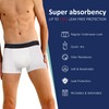 KARSWATT Washable Urinary Incontinence Underwear for Men Front Absorbent Leak