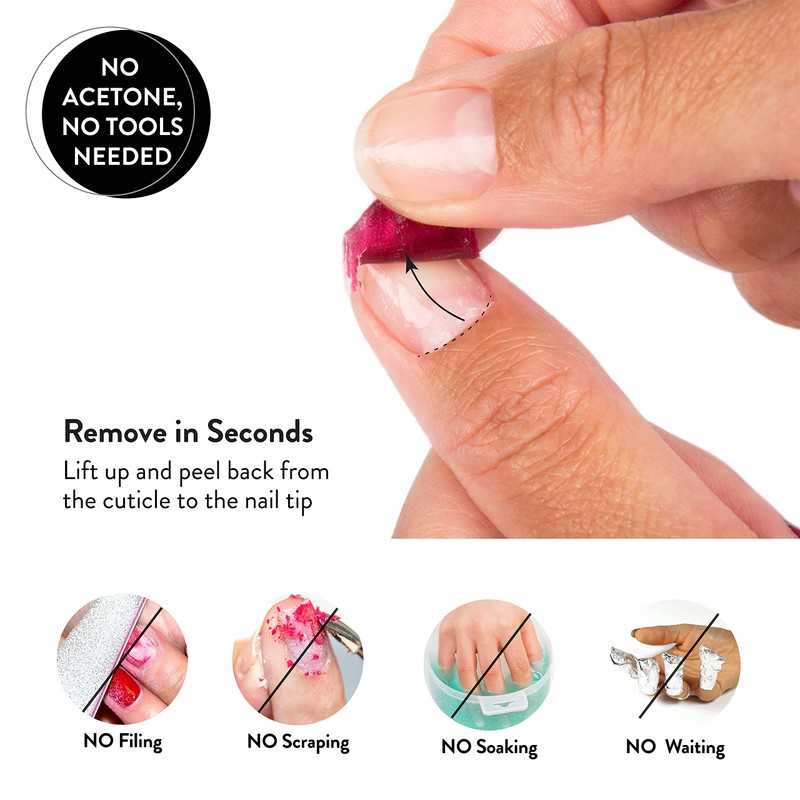 Sensationail Peel Off Gel Primer, Step 1, Easy Peel Off