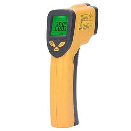 Termómetro Infrarrojo Digital Pistola de Temperatura para Equipos Químicos Mantenimiento de Maquinaria Electricidad Doméstica con Función de Almacenamiento de Datos