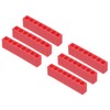 HARFINGTON 6pcs Plastic Hex Shank Screwdriver Bit Holder Organizer 9