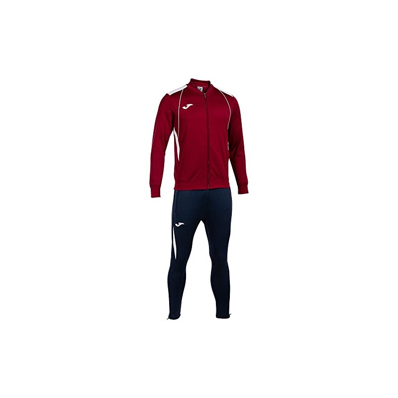 Joma Men's Tracksuit Championship VII Burgundy White Navy Blue