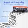 TN760 TN-760 Toner 4 Pack Replacement for Brother TN760 Toner